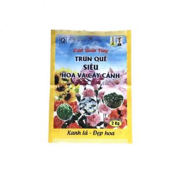 TRÙN QUẾ SIÊU HOA VÀ CÂY CẢNH 2KG (XANH LÁ - ĐẸP HOA)